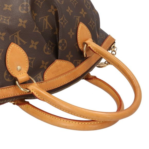 Louis Vuitton Tivoli PM Monogram Handbag Canvas M40143 Brown Women's LOUIS VU... - Picture 11 of 12